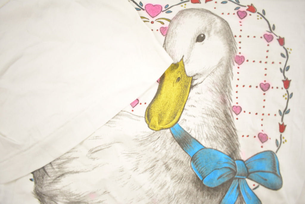 Vintage 1990s Cute Duck Graphic T-Shirt