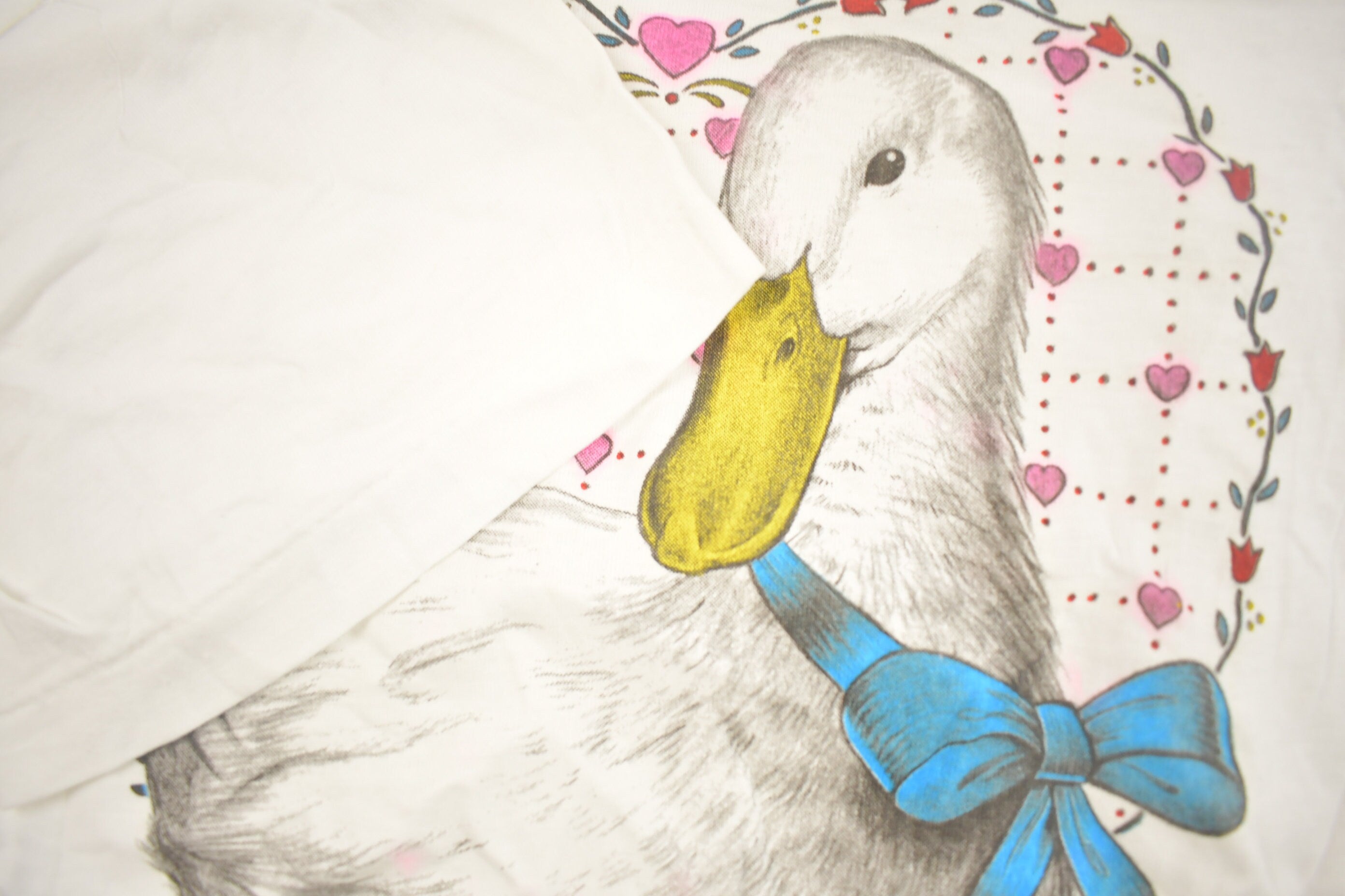 Vintage 1990s Cute Duck Graphic T-Shirt