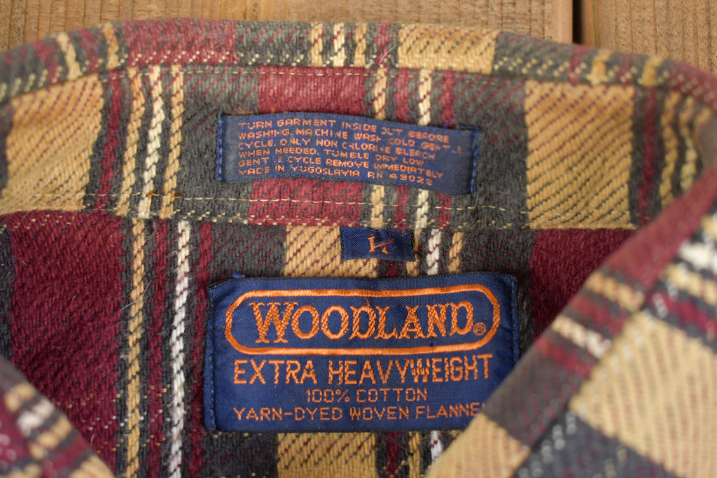 Vintage 90's Woodland Button Up Shirt