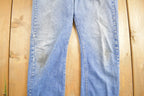 Vintage 1990's Lee Blue Jeans Size 35 x 30.5