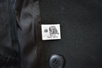 Vintage 1980s 100% Wool Long Trench Coat Made In USA