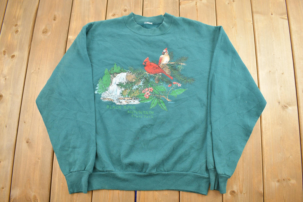 Vintage 1990s Black Rock Mountain Crewneck Sweatshirt