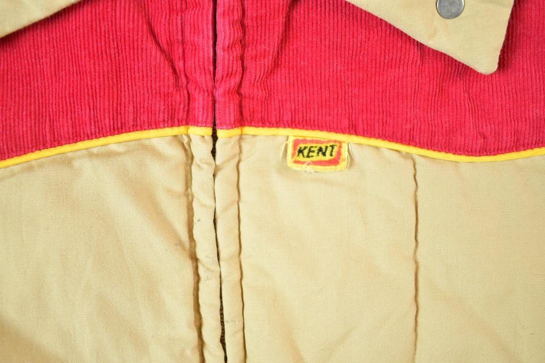 Vintage 1970s Nomad Light Corduroy Patch Zip Up Jacket