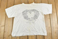 Vintage 1993 Floral Heart Graphic T-Shirt