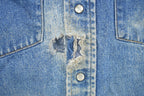 Vintage 1980s Carhartt Pearl Snap Denim Shirt