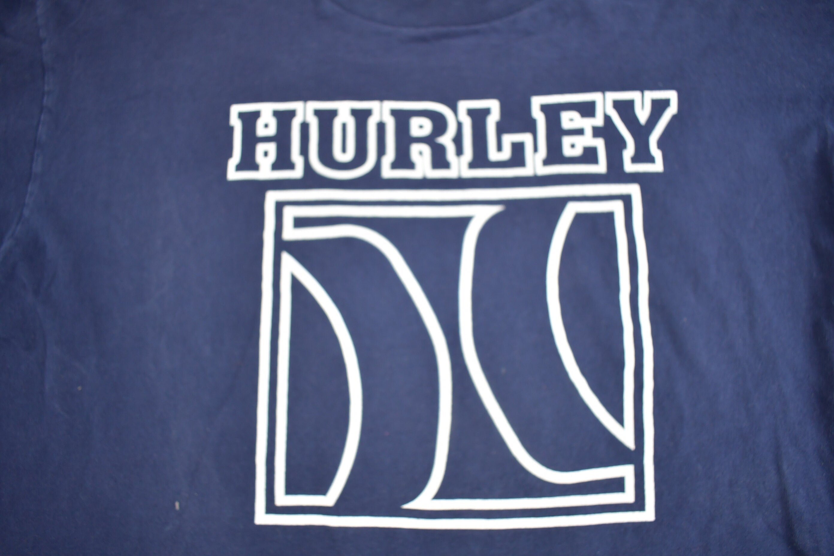 Vintage 1990s Hurley Long Sleeve Graphic T Shirt