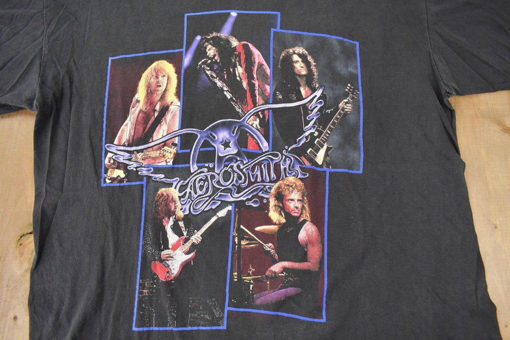 Vintage 1990 Aerosmith North American Pump Tour Band T-Shirt