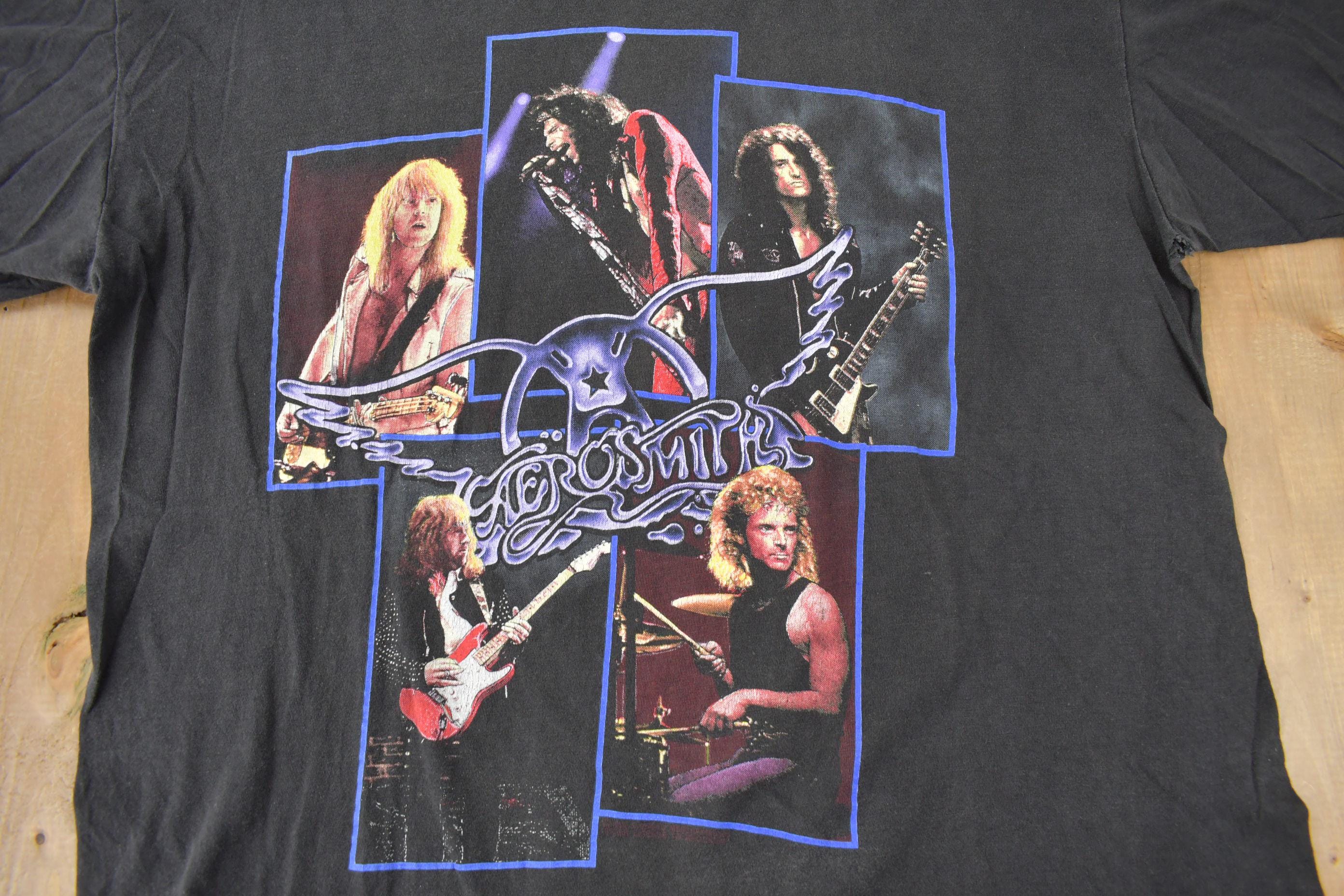 Vintage 1990 Aerosmith North American Pump Tour Band T-Shirt