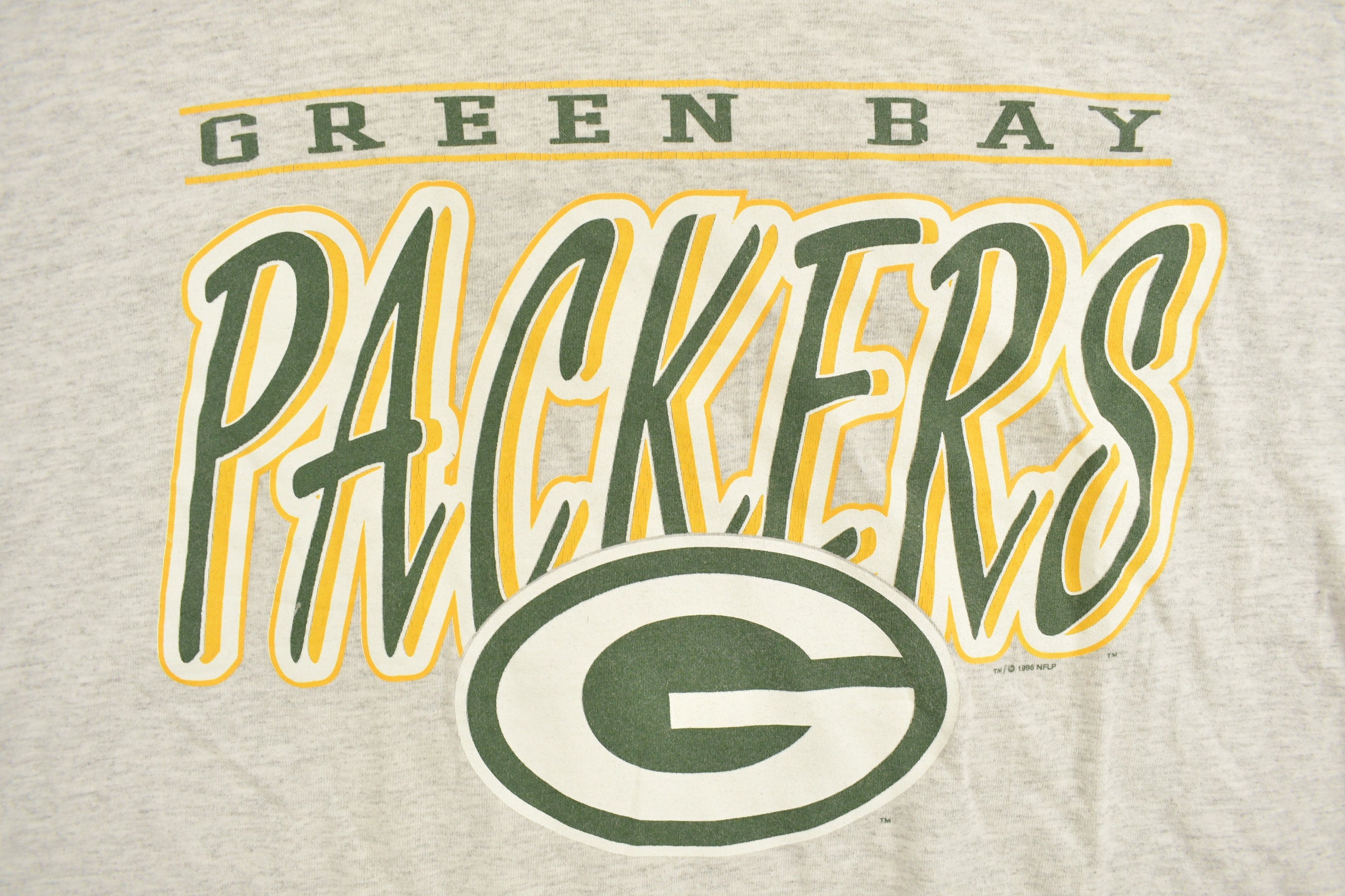 Vintage 1996 Green Bay Packers Reebok NFL Graphic T-Shirt 90s Streetwear