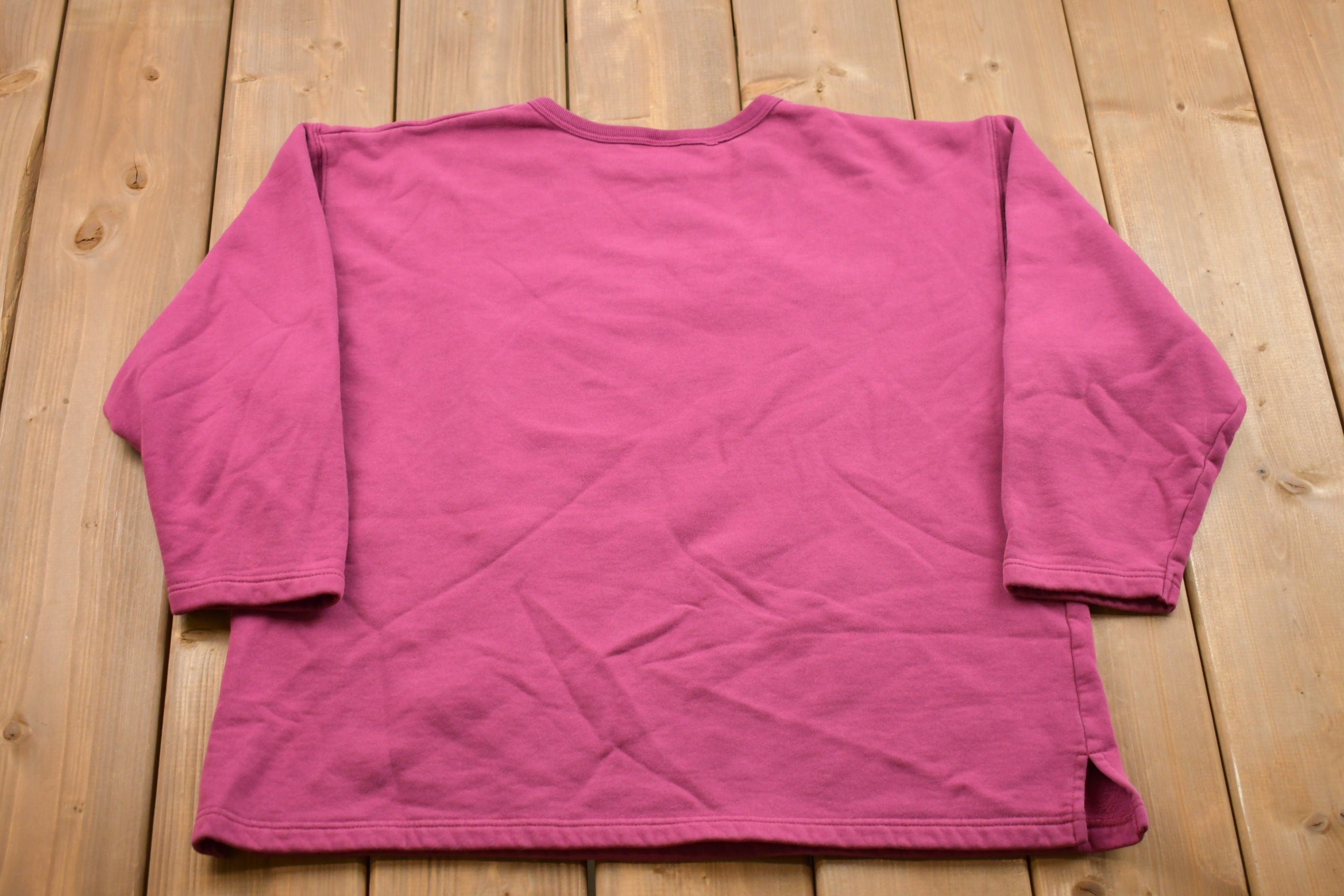 Vintage 1990s Cherokee Embroidered Tree Crewneck Sweatshirt