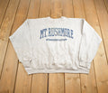Vintage 1990s Mount Rushmore National Memorial Souvenir Crewneck Sweatshirt Made In USA