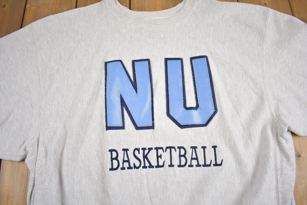 Vintage 1990s North Western University Basketball Champion Sweatshirt
