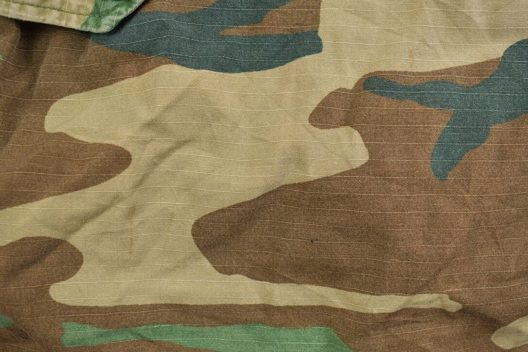 Vintage Military Button Up Shirt