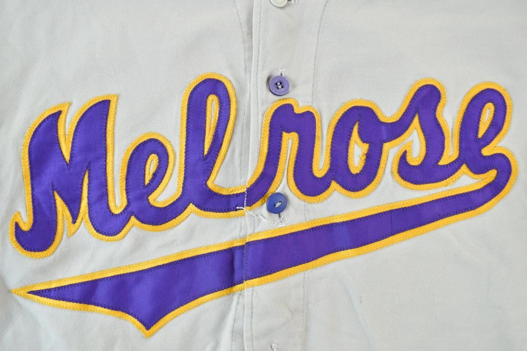 Vintage 1970s Melrose Baseball Jersey  Vintage 33 Baseball Tee  Americana Ball  Sportswear