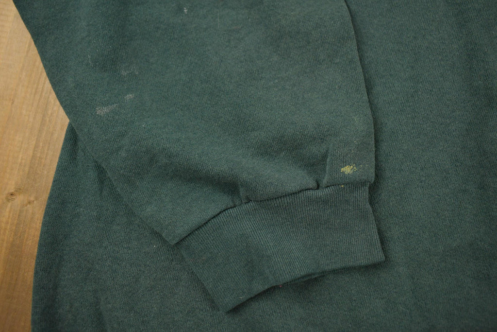 Vintage 1990s Tultex Distressed Crewneck Sweatshirt Made In USA