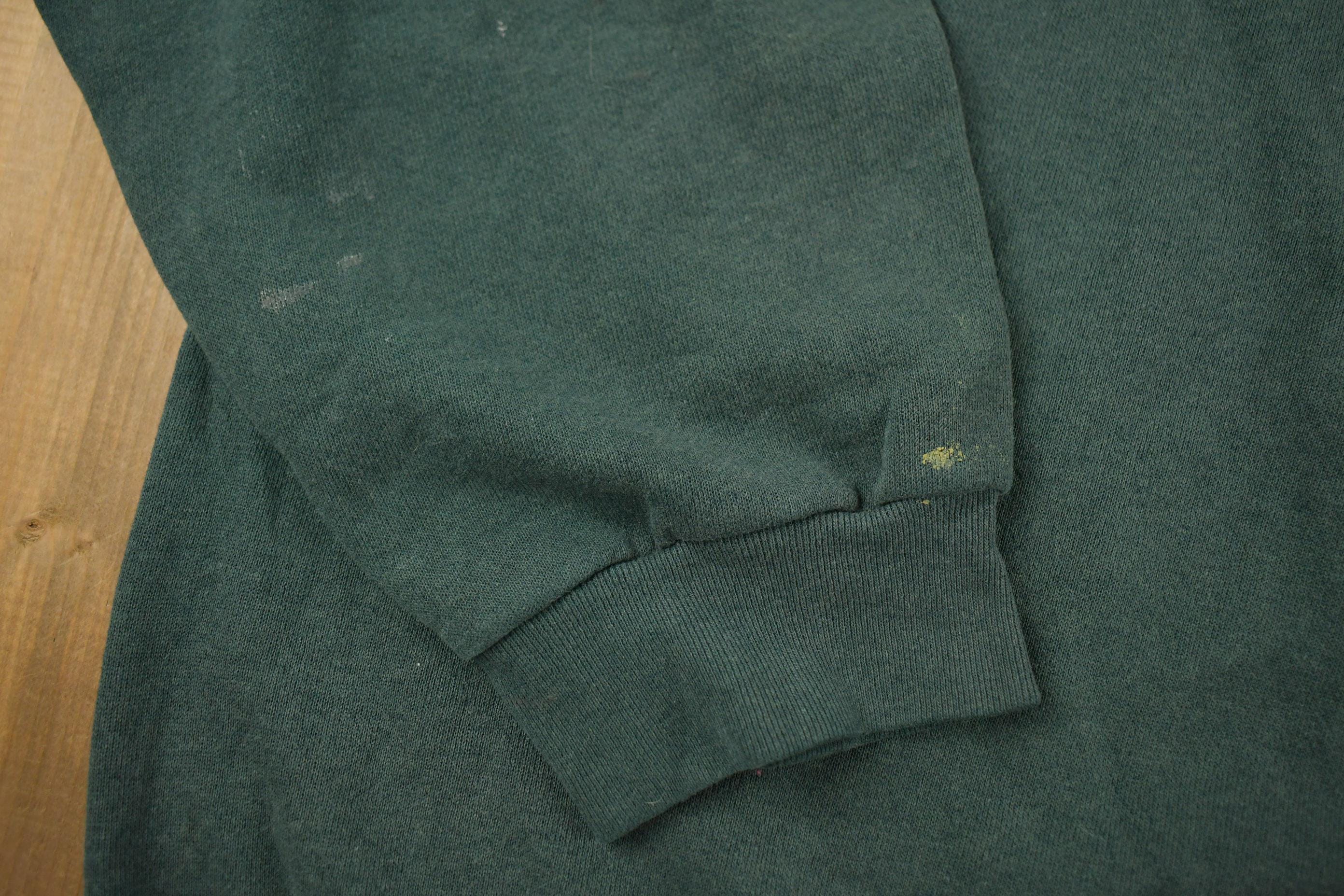 Vintage 1990s Tultex Distressed Crewneck Sweatshirt Made In USA