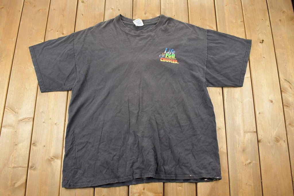 Vintage 1990s Souvenir Guitar Choices T-Shirt