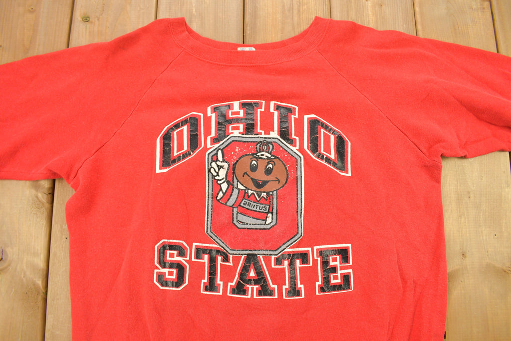 Vintage 1980s Ohio State University Buckeyes Collegiate Champion Crewneck