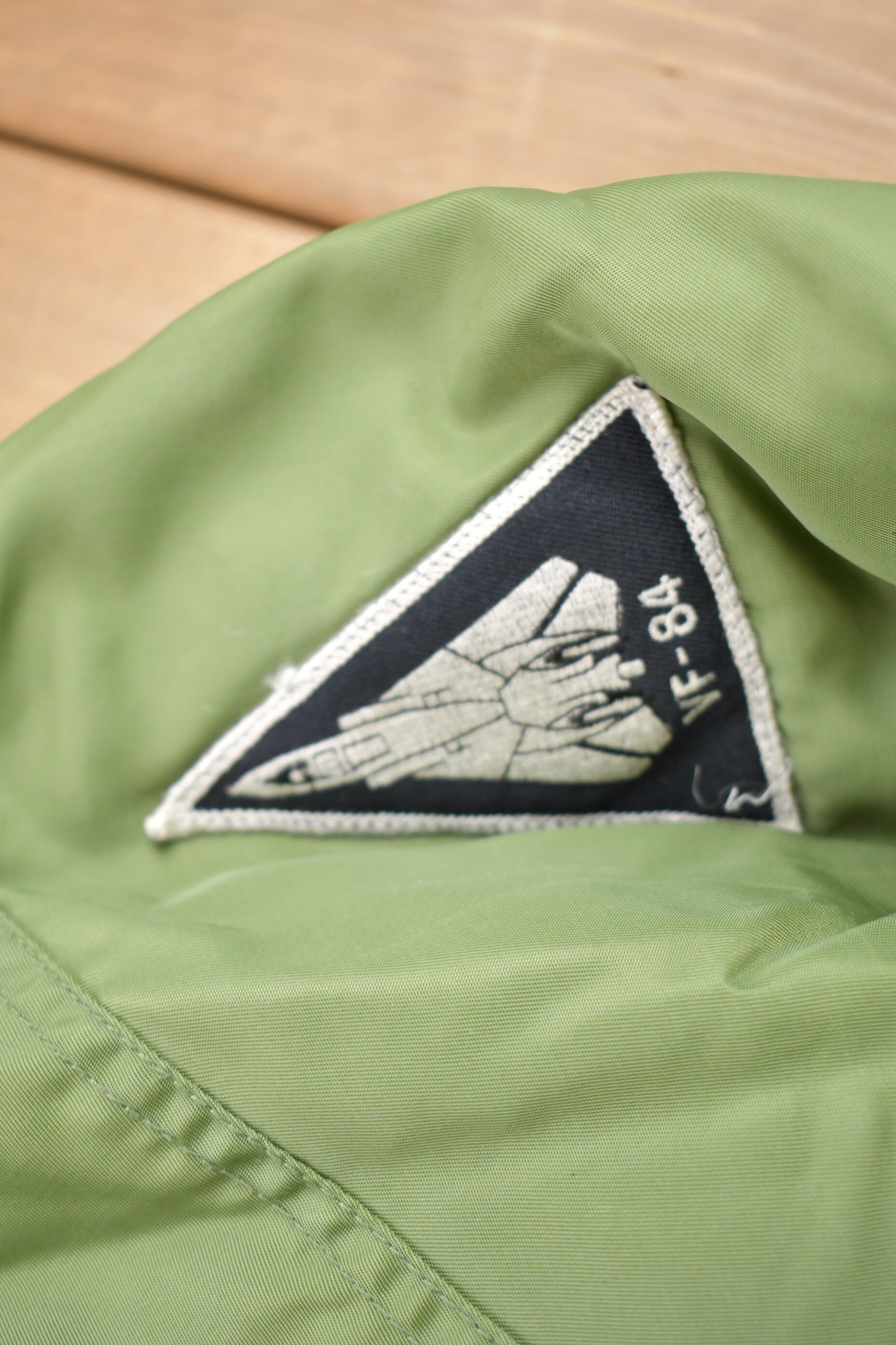 Vintage 1984 Military Jolly Roger Tomcat Jacket