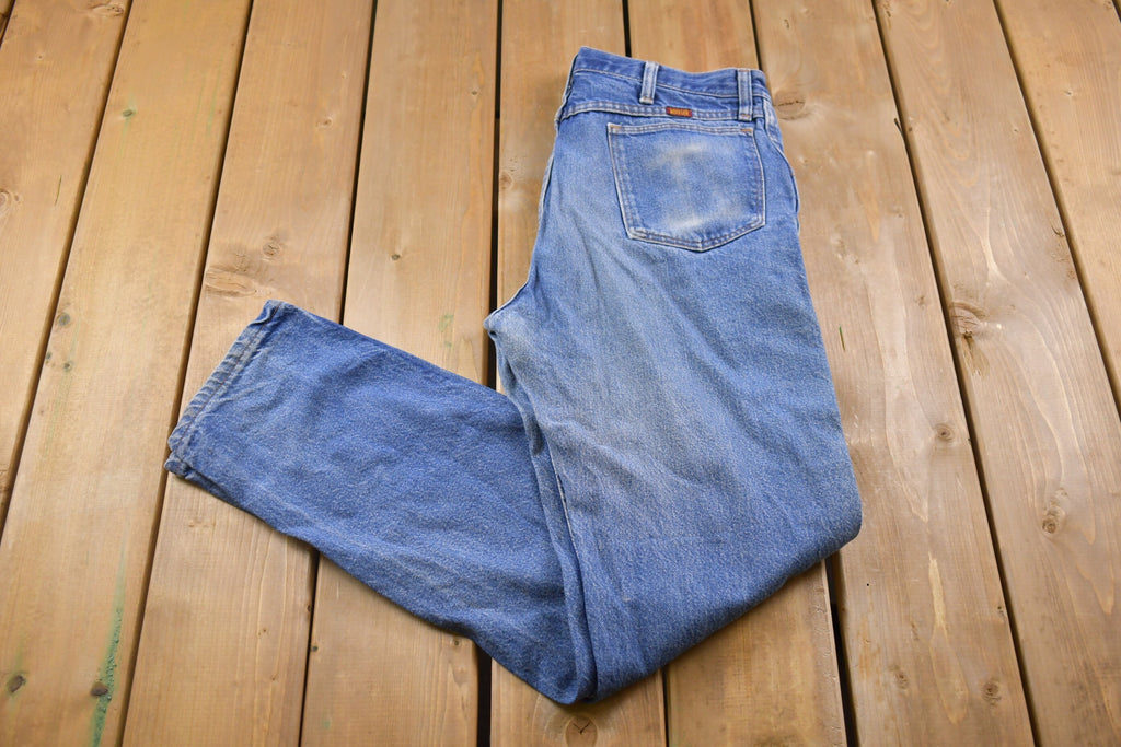 Vintage 1990's Rustler's Basic Blue Jeans 32 x 33