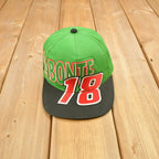 Vintage 1990s Bobby LaBonte Big Logo Nascar Snap Back Hat Hat