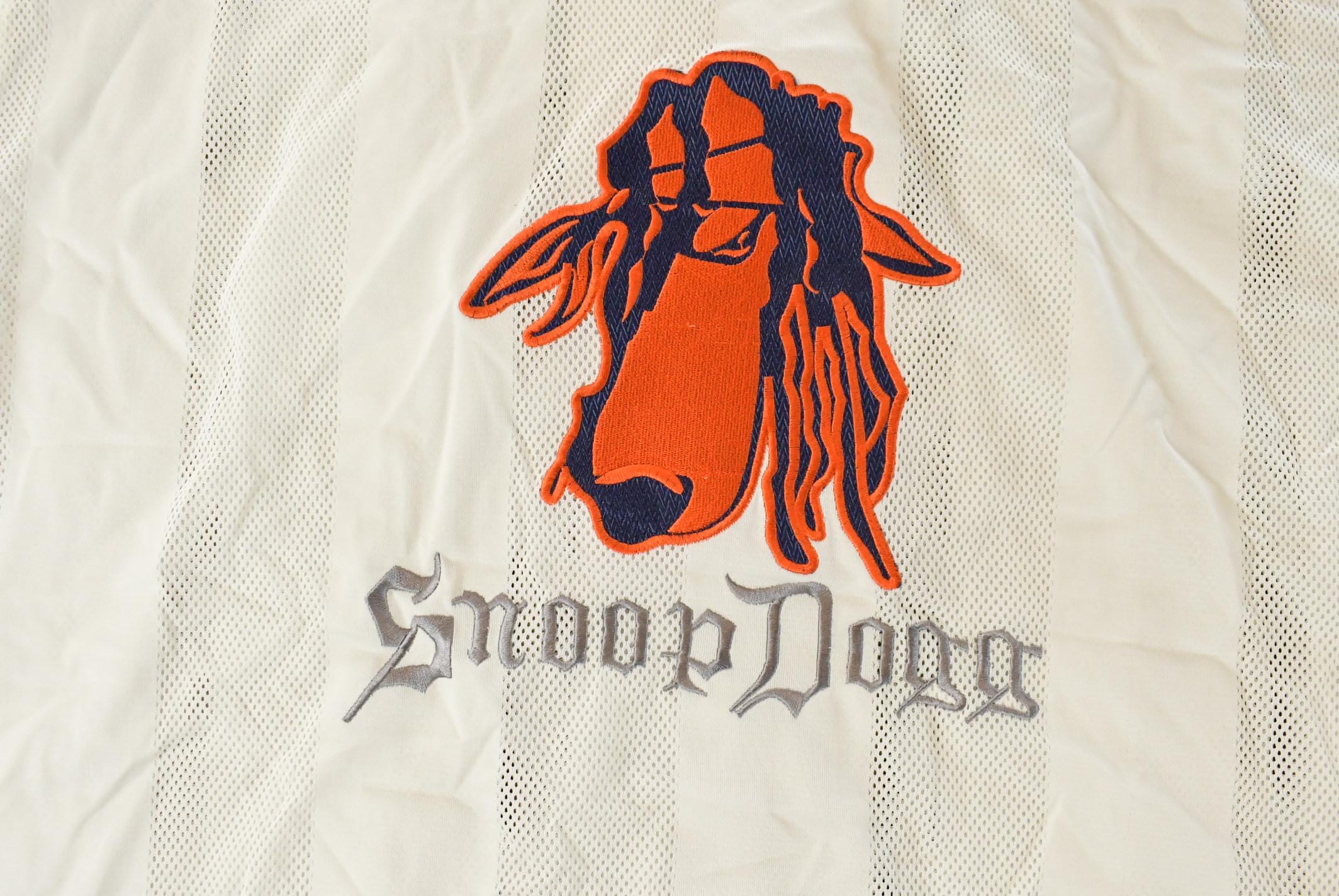 Vintage Y2K Snoop Dogg Football Jersey Men's XL / Sportswear / 2000s Streetwear / Embroidered / Vintage Hip Hop / FUBU / Stoner Boho