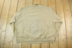 Vintage 1990s Cute Embroidered Crewneck Sweater Adult XL