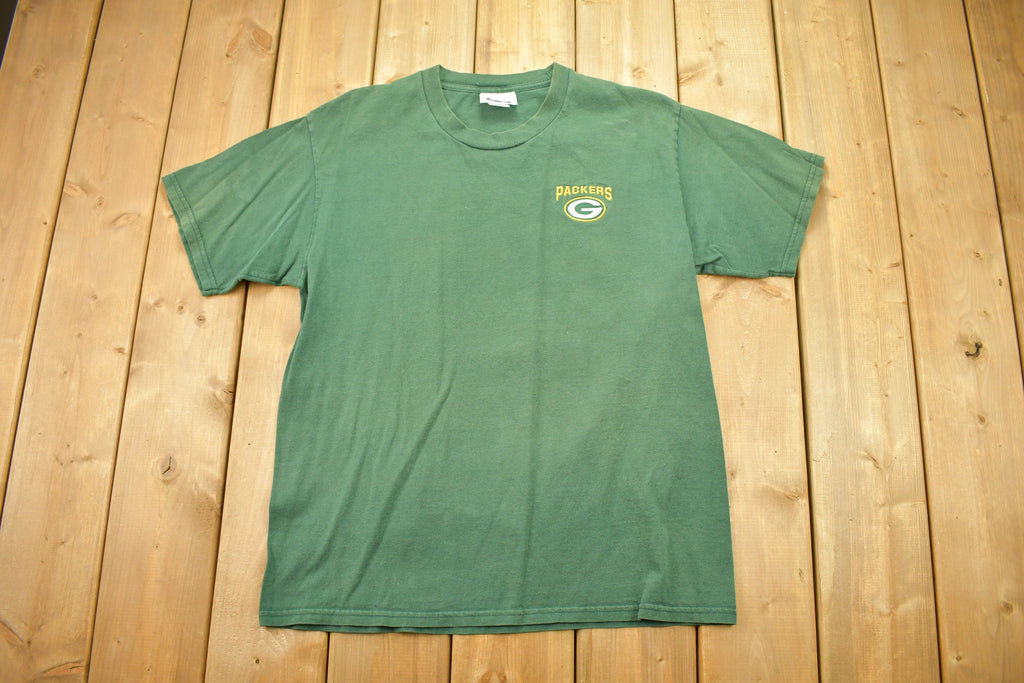 Vintage 1990s Green Bay Packers NFL Embroidered t Shirt