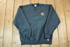 Vintage 1990s Russell Tiger Head University Collegiate Crewneck