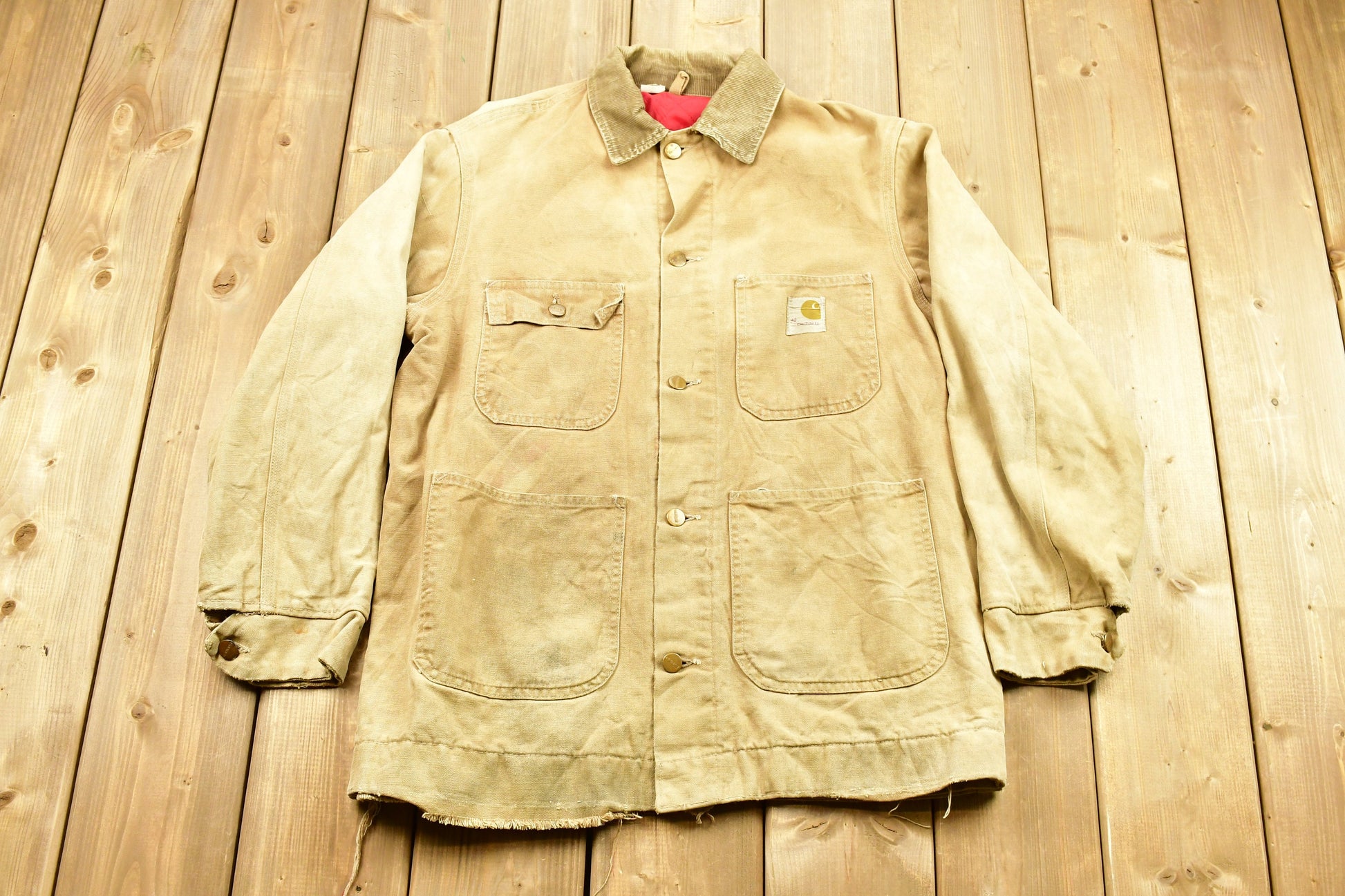 Vintage 1970s Distressed Carhartt Chore Coat