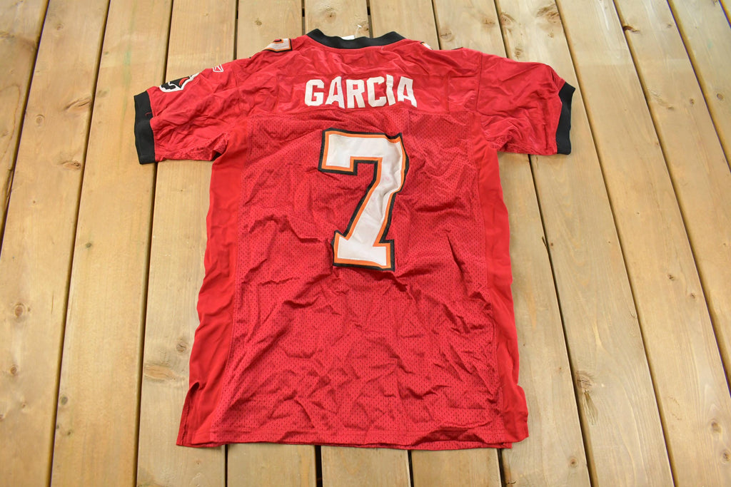 Vintage 2000s Tampa Bay Buccaneers Jeff Garcia #7 NFL On Field Stitched Jersey Men's Medium