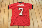 Vintage 2000s Tampa Bay Buccaneers Jeff Garcia #7 NFL On Field Stitched Jersey Men's Medium