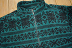 Vintage 1990s Eddie Bauer Quarter Zip Fleece Sweater