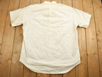 Vintage 1990s Ralph Lauren Polo Blank Button Up Shirt