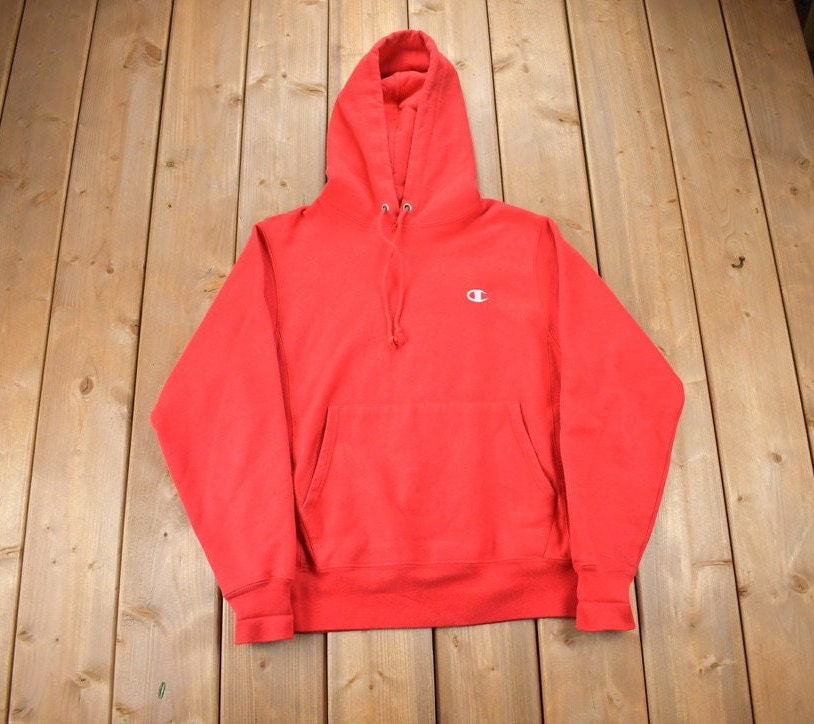 Vintage 1990s Champion Reverse Weave Hooded Sweatshirt
