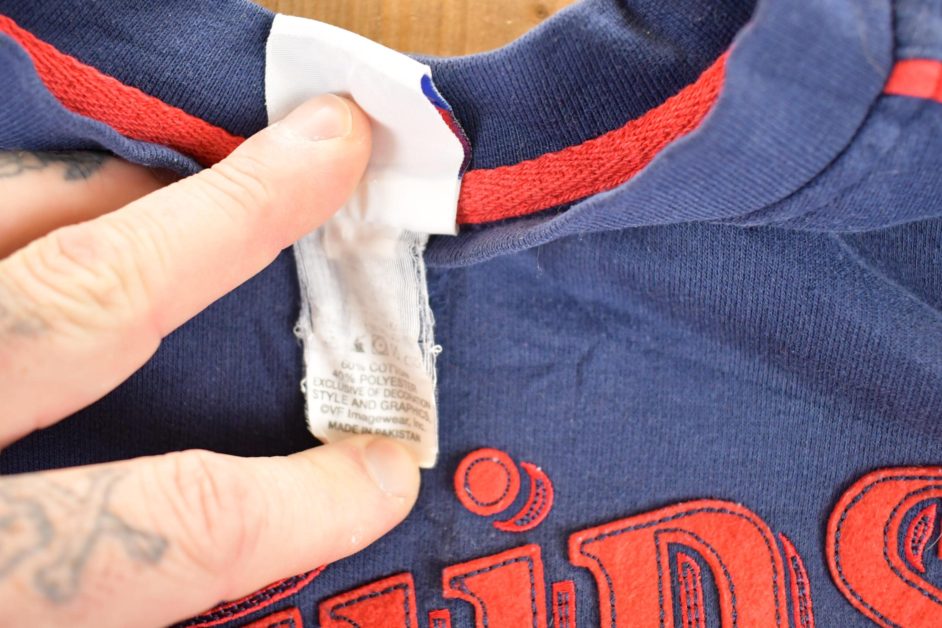 Vintage 1990s Minnesota Twins Majestic MLB Crewneck Sweatshirt Men's L