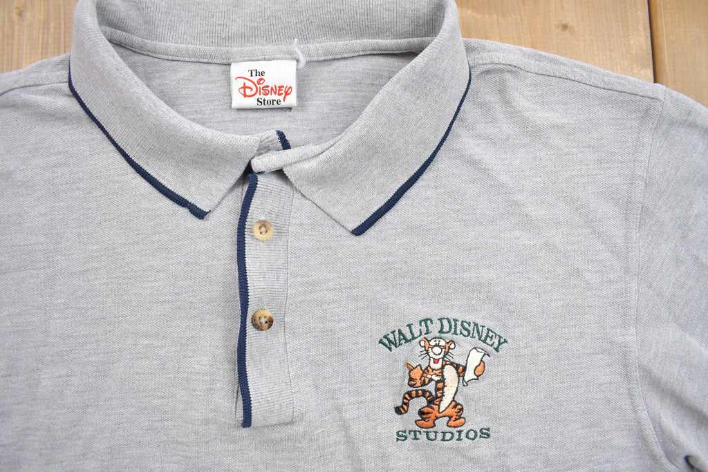 Vintage 1990s Disney Winnie the Pooh Tigger Collared T-Shirt