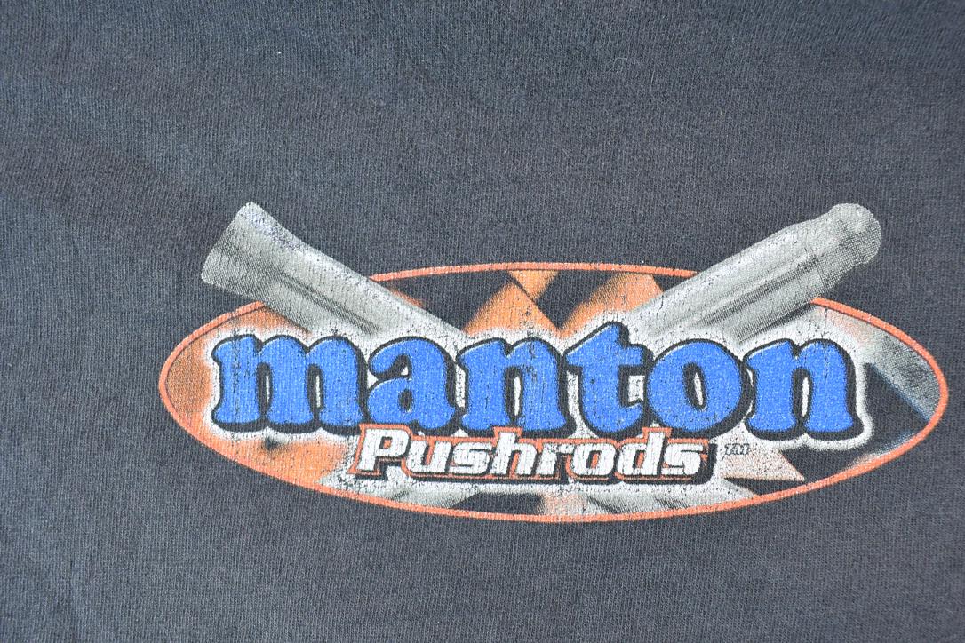 Vintage 1990s Manton Pushrods Souvenir T-Shirt