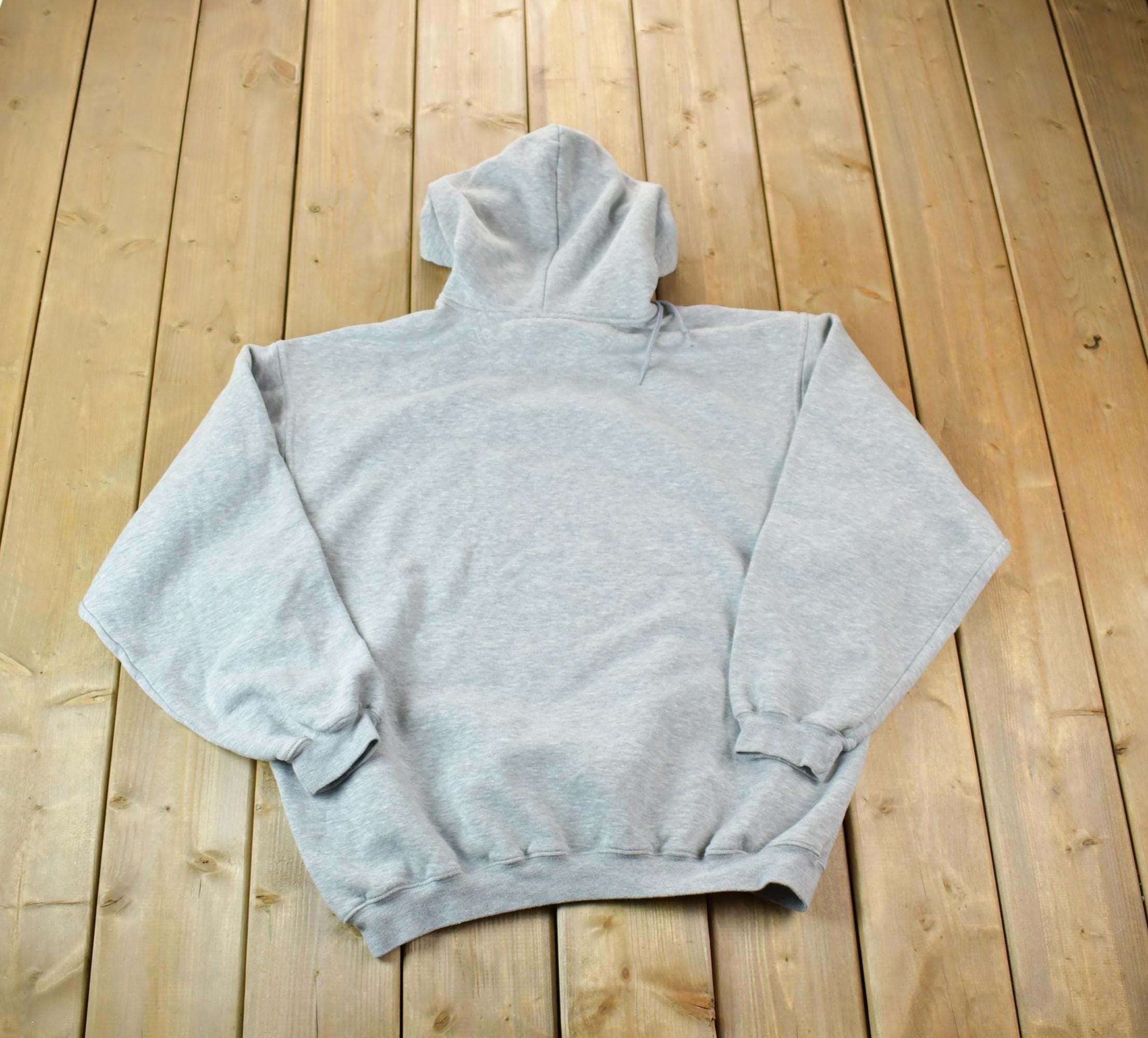 Vintage 1990s Nike Embroidered Mini Swoosh Hoodie Sweatshirt