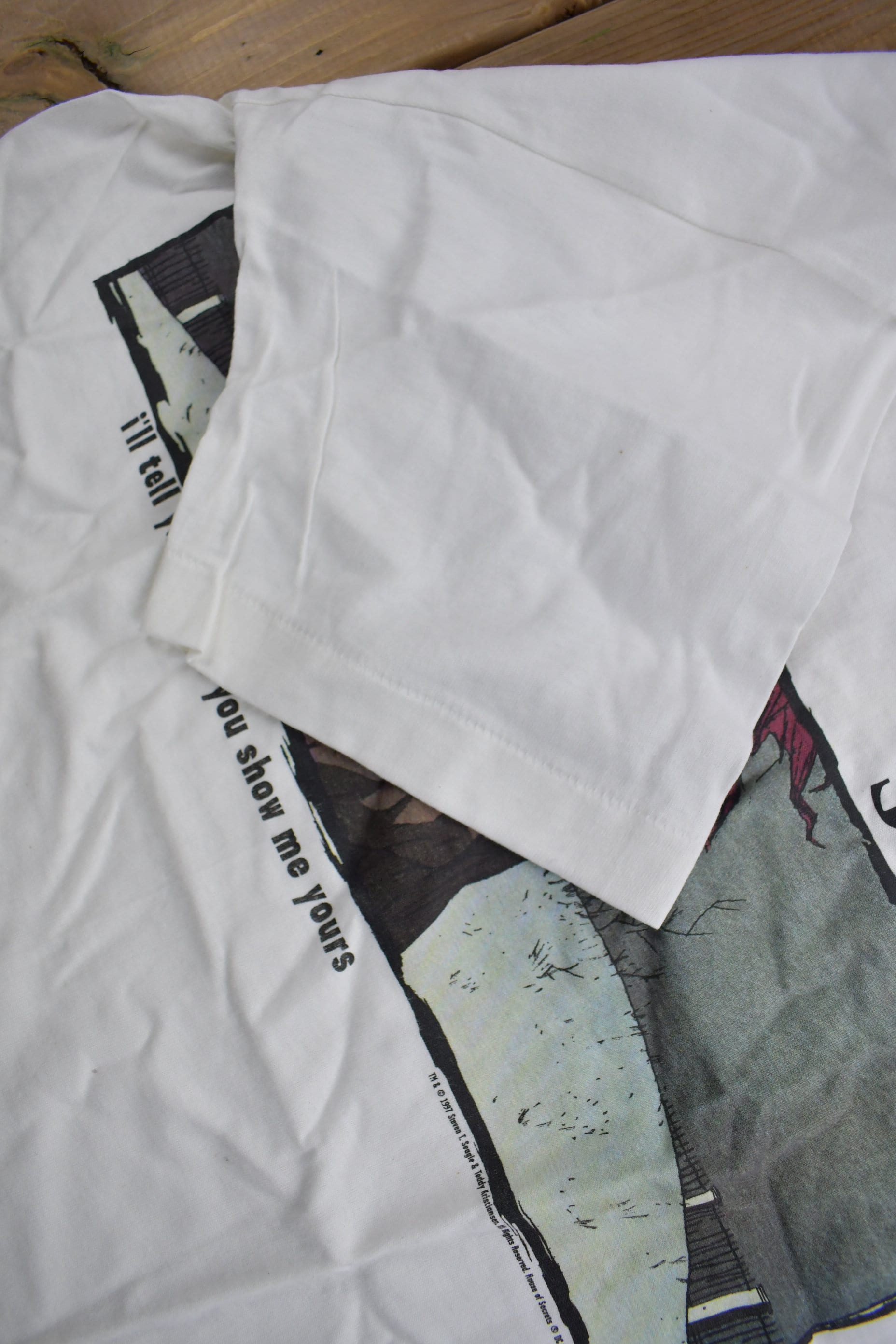 Vintage Deadstock 1997 House Of Secrets Comicbook Promo T-shirt