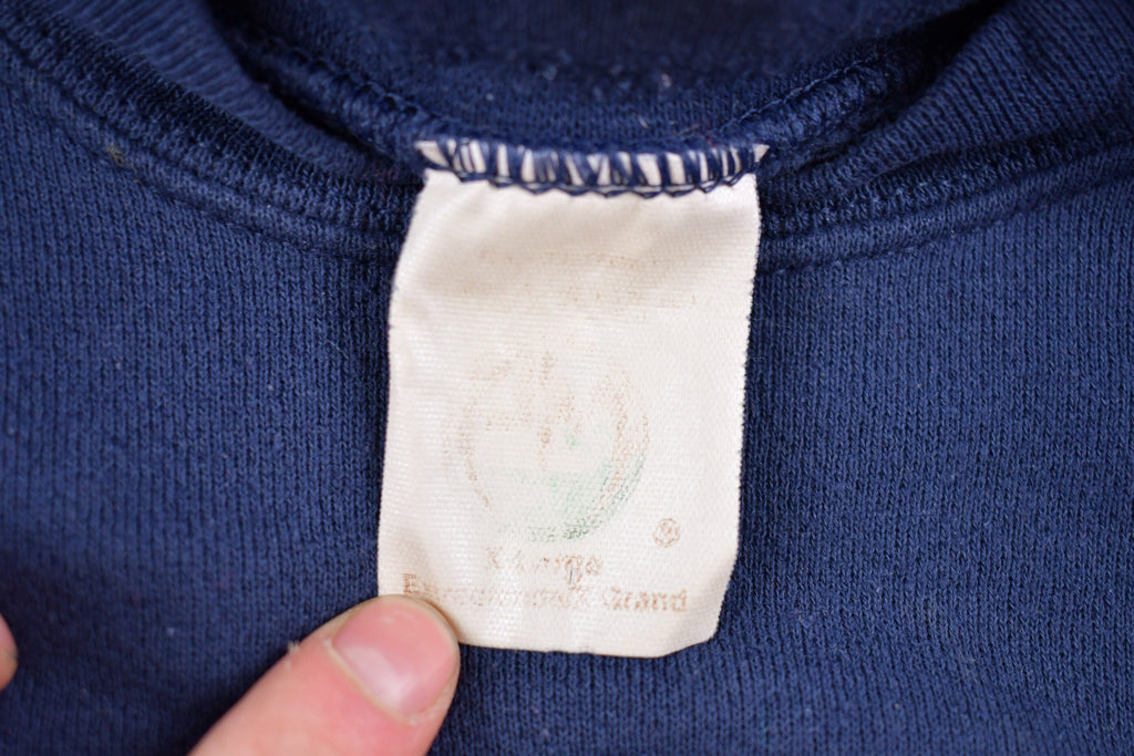 Vintage 1990s Notre Dame Fighting Irish Graphic Crewneck Sweatshirt