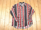 Vintage 1990s Wrangler Western Button Up Shirt Men's XL