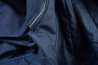 Vintage 1980s United States Air Force Navy Blue Trench Coat