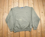 Vintage 1990s Ralph Lauren Olive Crewneck Sweatshirt