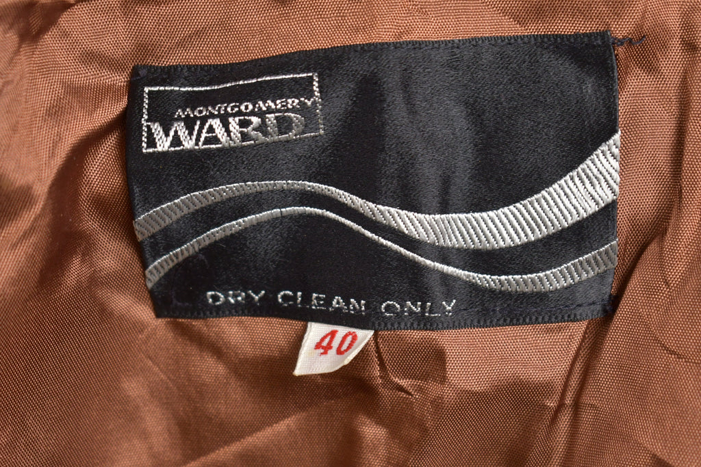 Vintage 1970s Montgomery Ward Polyester Jacket