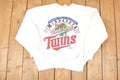 Vintage 1987 Minnesota Twins World Series Graphic Print Crewneck Sweatshirt Men's L