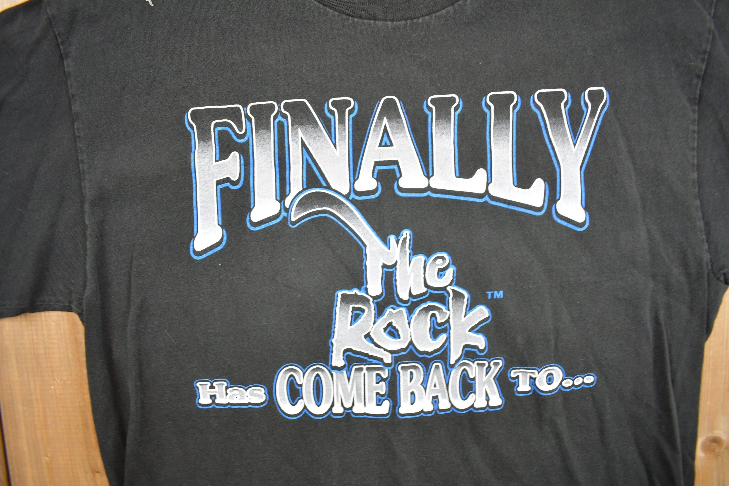 Vintage 1990s Dwayne The Rock Johnson T-Shirt