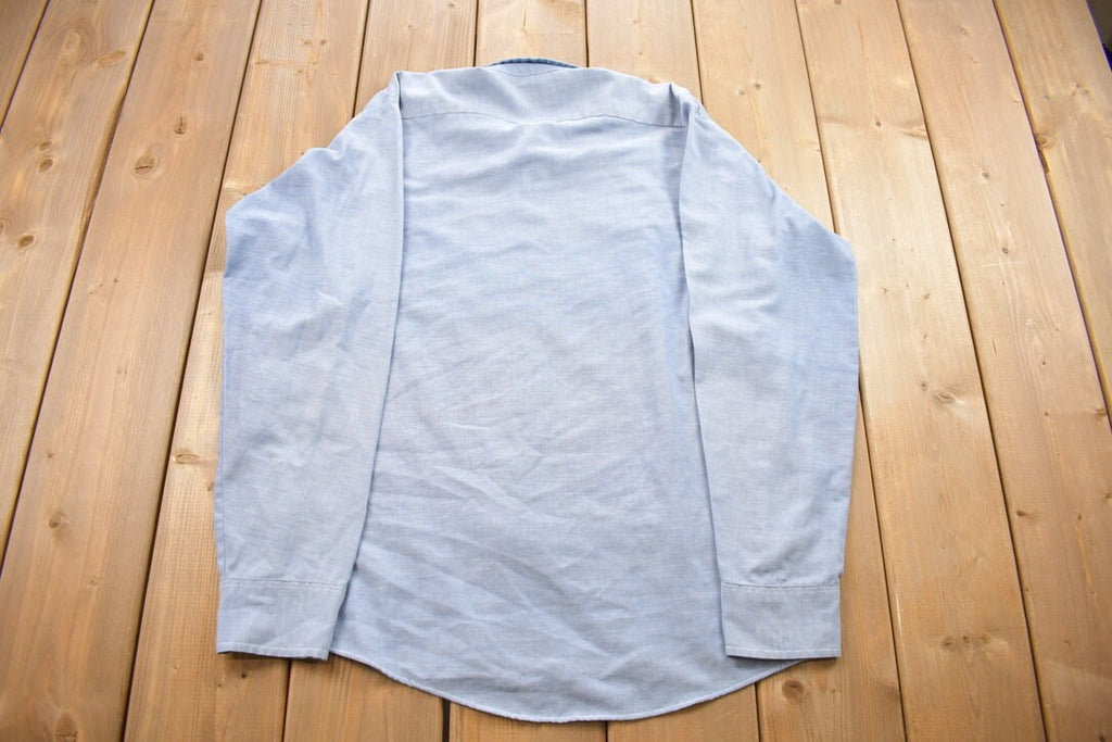 Vintage 1990s Washington DEE CEE Permanent Press Button Up Shirt