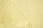 Vintage 1970s Floral Knit Crewneck Sweater Women's S /