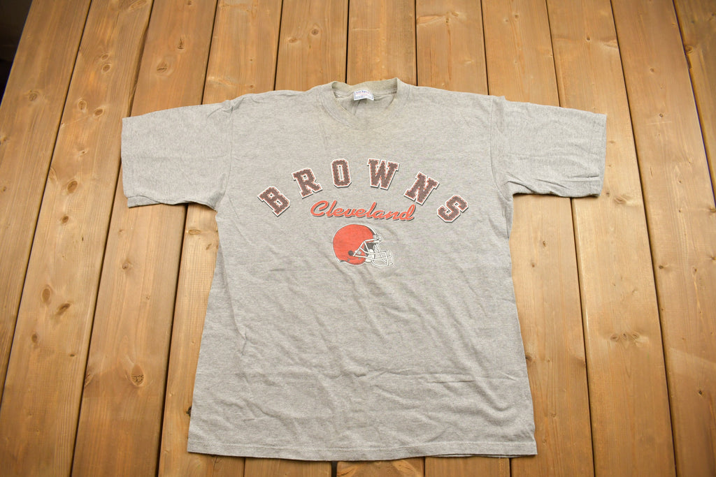 Vintage 1990s Cleveland Browns NFL Graphic T-Shirt
